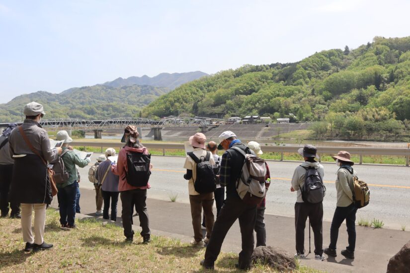 富士川水運の歴史学ぶツアー